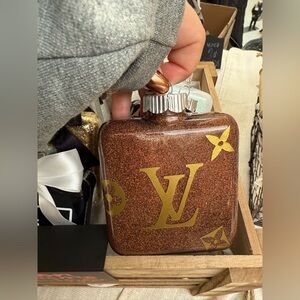 Fashion Brown and Gold shatter-proof ornaments